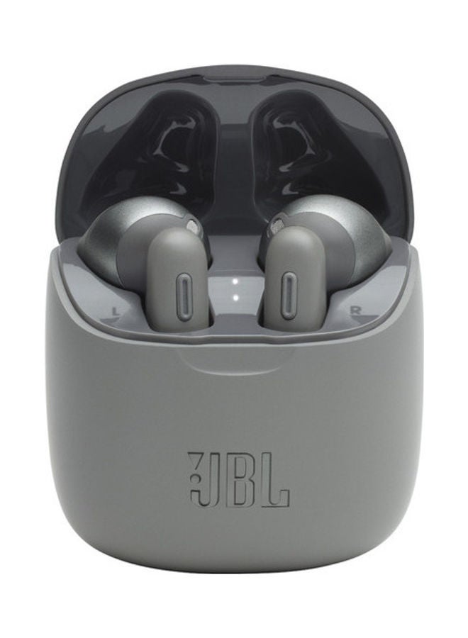 JBL - Tune 225Tws True Wireless Earbud Headphones - Pure Bass Sound - 25H Battery - Dual Connect - Voice Assistant Grey - Image 1