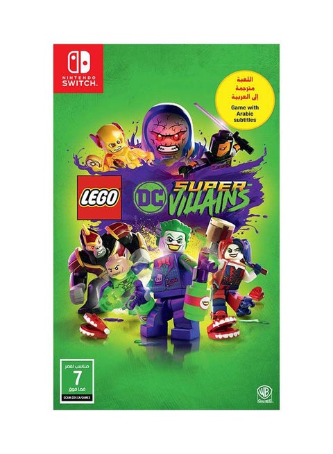 Lego DC Supervillains - English/Arabic - (KSA Version) - nintendo_switch