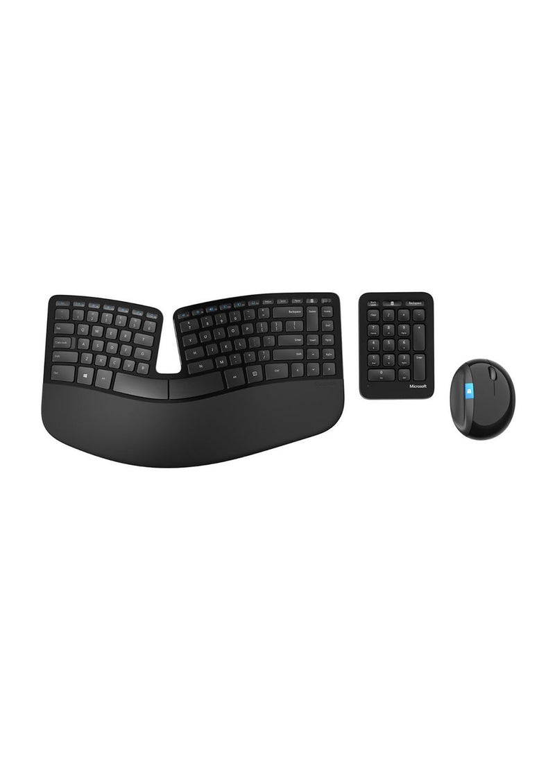 Microsoft - Sculpt Ergonomic Desktop Black - Image 1