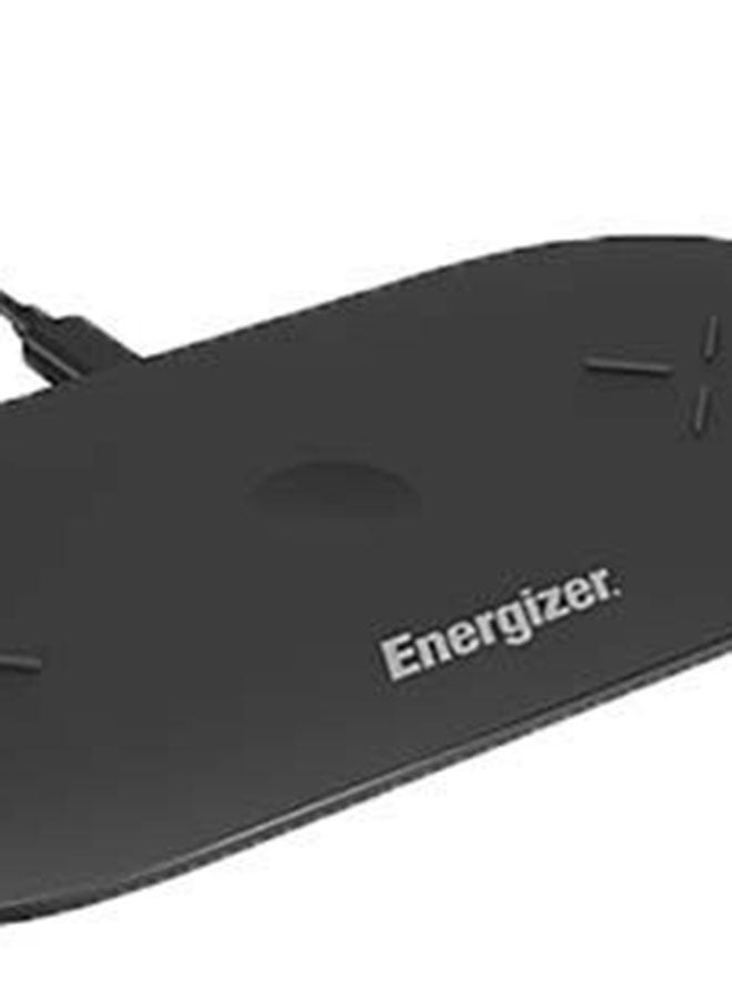 Energizer Energizer Wireless Dual Fast charge pad 30w + 45W PD Charger + USB-C to USB-C Cable Black  - Image 4