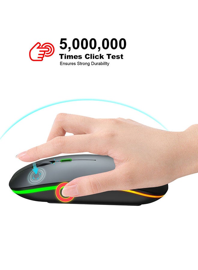 إتش إكس إس جيه ماوس لاسلكي يعمل بالبلوتوث طراز ‎996-LU أسود - Image 3