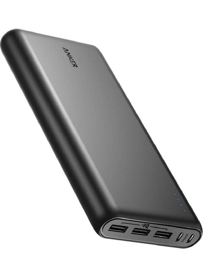 بنك الطاقة المحمول PowerCore 26800 المزود بكابلين USB صغيرين وحقيبة سفر باللون الأسود أسود - v1662562057/N44379783A_1