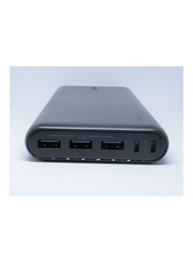 بنك الطاقة المحمول PowerCore 26800 المزود بكابلين USB صغيرين وحقيبة سفر باللون الأسود أسود - v1662562057/N44379783A_3
