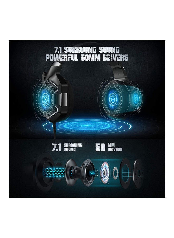 onikuma - K10 Pro Wired Stereo Gaming Headset With Microphone - Image 1