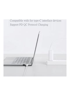 Xiaomi Type C 6A Super Fast Charging Data Cable White  - Image 5