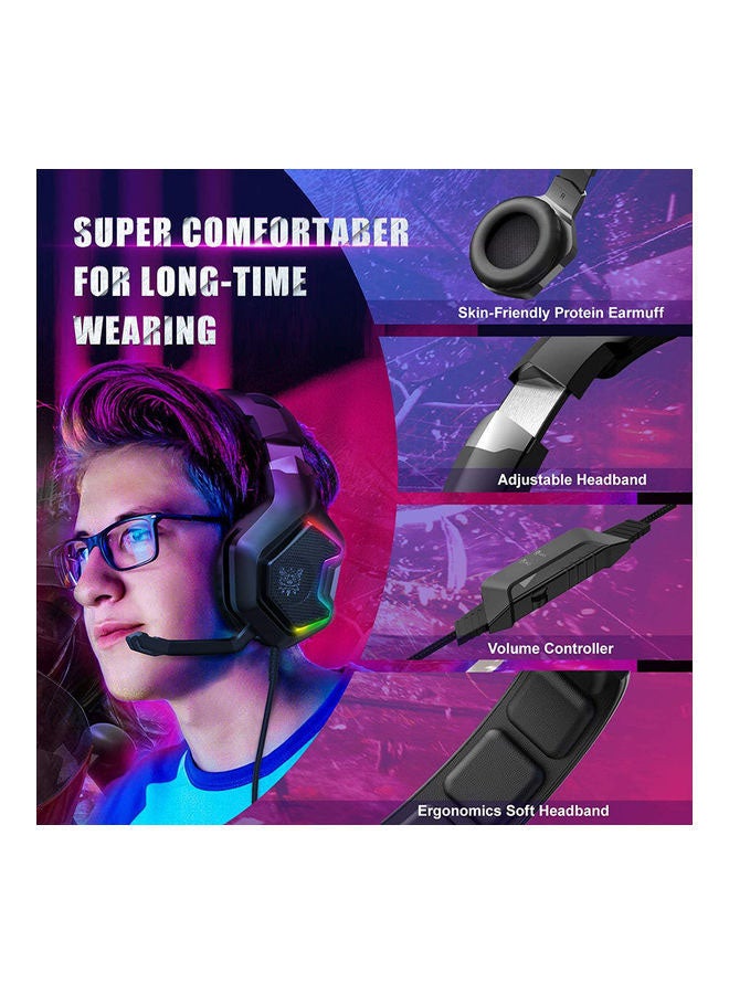 onikuma - K10 Pro Wired Stereo Gaming Headset With Microphone - Image 1