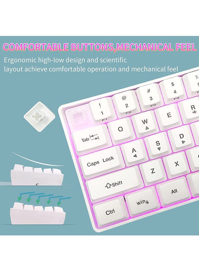 Rock Pow - Wired RGB Backlit Waterproof Gaming Keyboard - Image 1