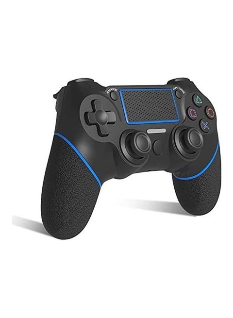 Touch Panel Gamepad with Dual Vibration and Audio Function Wireless Controller for PS4/PC