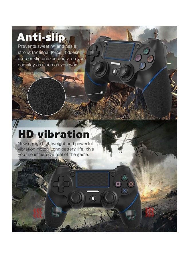 Arabest - Touch Panel Gamepad with Dual Vibration and Audio Function Wireless Controller for PS4/PC - Image 1