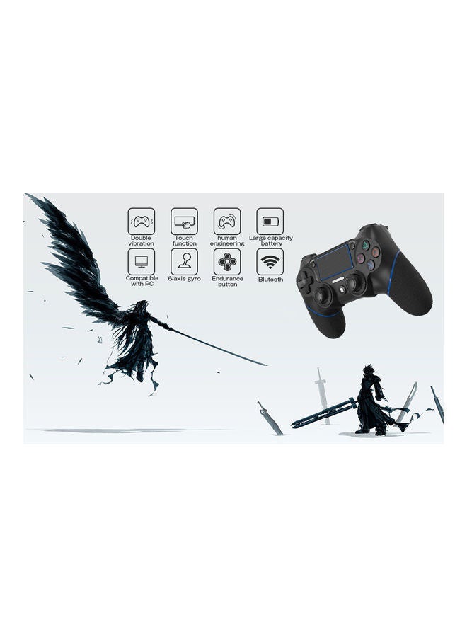 Arabest - Touch Panel Gamepad with Dual Vibration and Audio Function Wireless Controller for PS4/PC - Image 1