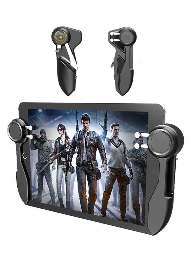 بلاك تايجر وحدة تحكم جويستيك PUBG للهواتف المحمولة مع أزرار لعبة Fire Aim Shooter المجانية لأجهزة Apple iPad/Tablet  - Image 2