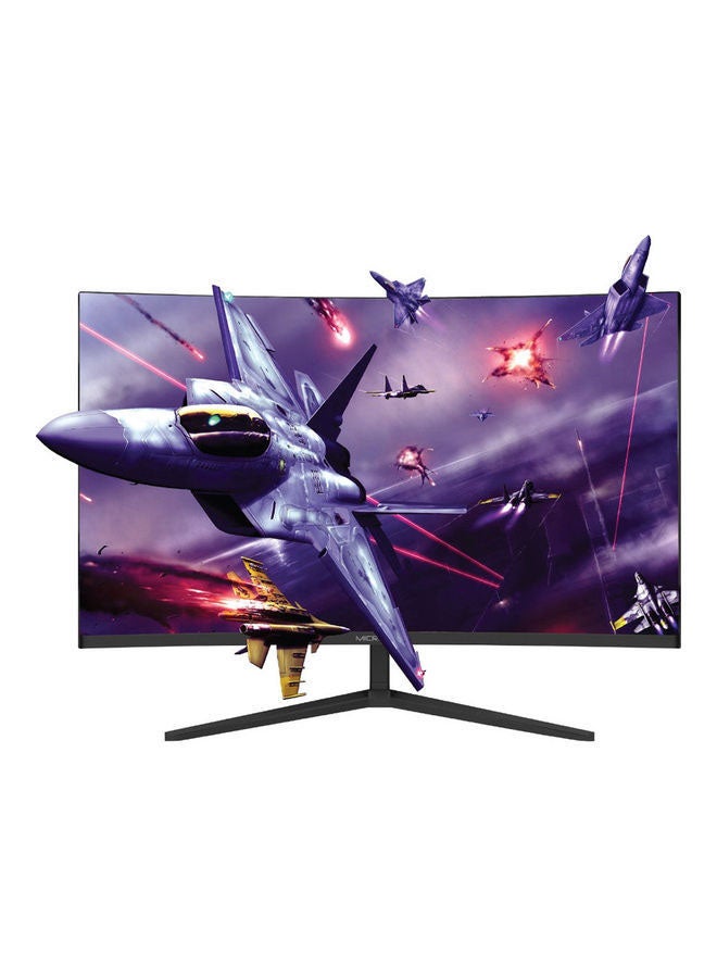 Microdigit 27-Inch FHD Curved Frameless Premium Gaming Monitor Black ...