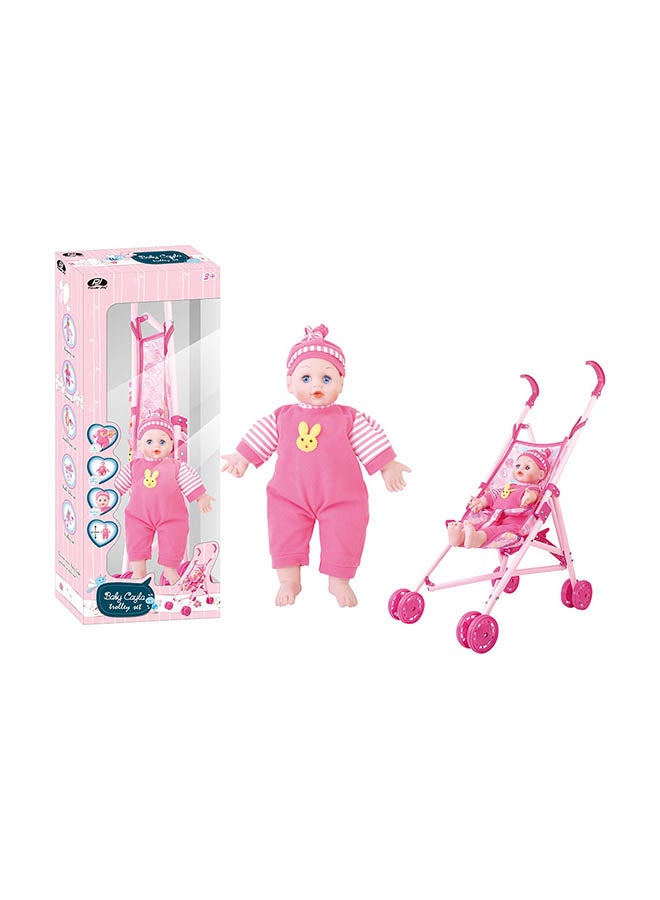 Baby Cayla Doll With Trolley Set Assorted 36cm - v1662618236/N23380438A_1