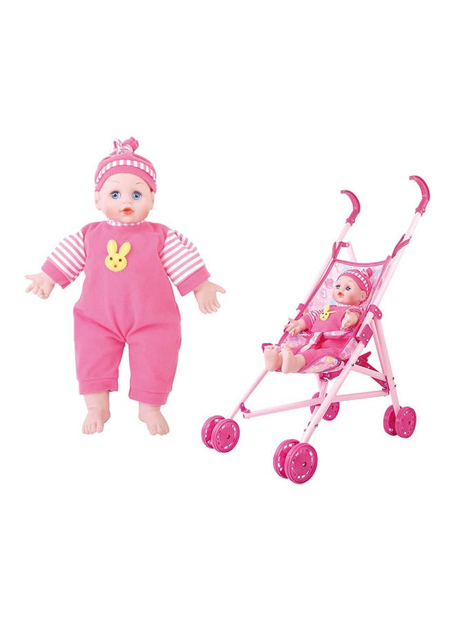 Baby Cayla Doll With Trolley Set Assorted 36cm - v1662618236/N23380438A_4