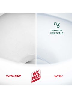 Wc Net Toilet Cleaner Crystal Gel Blue Fresh 750ml 1 + 1 Free  - Image 3