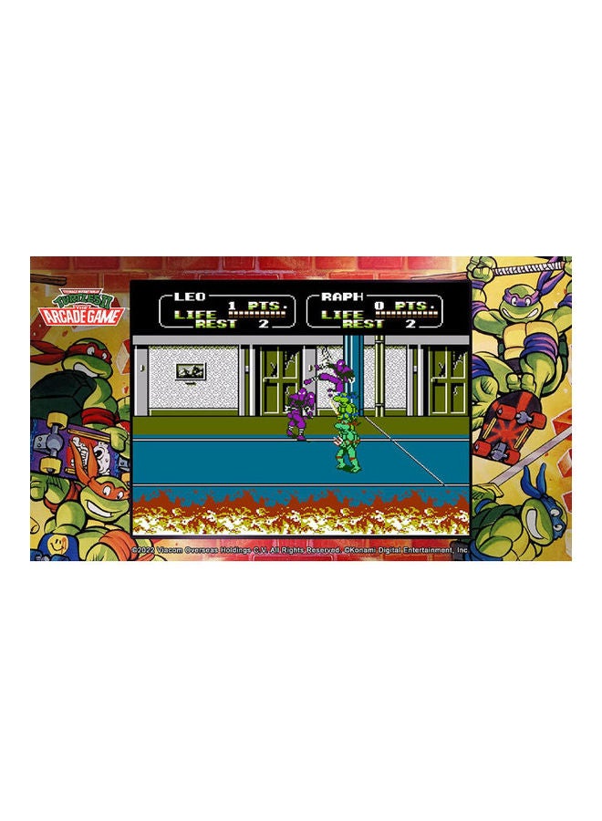 كونامي لعبة الفيديو "Teenage Mutant Ninja Turtles: The Cowabunga Collection" - لجهاز الألعاب بلايستيشن 4  - Image 4