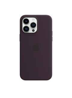Apple iPhone 14 Pro Max Silicone Case with MagSafe Elderberry  - Image 2