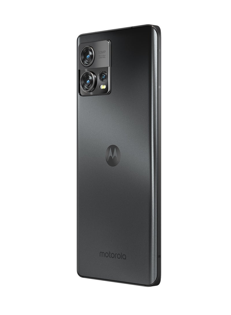 Motorola - Edge 30 Fusion 5G Dual SIM Cosmic Grey 12GB RAM, 256GB With Moto Buds 270, Screen Protector and 6 Months Starzplay - Middle East Version - Image 1