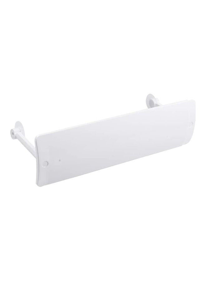 XiuWoo - Adjustable Air Conditioner Wind Deflector Anti Direct Blowing Baffle J9 White - Image 1