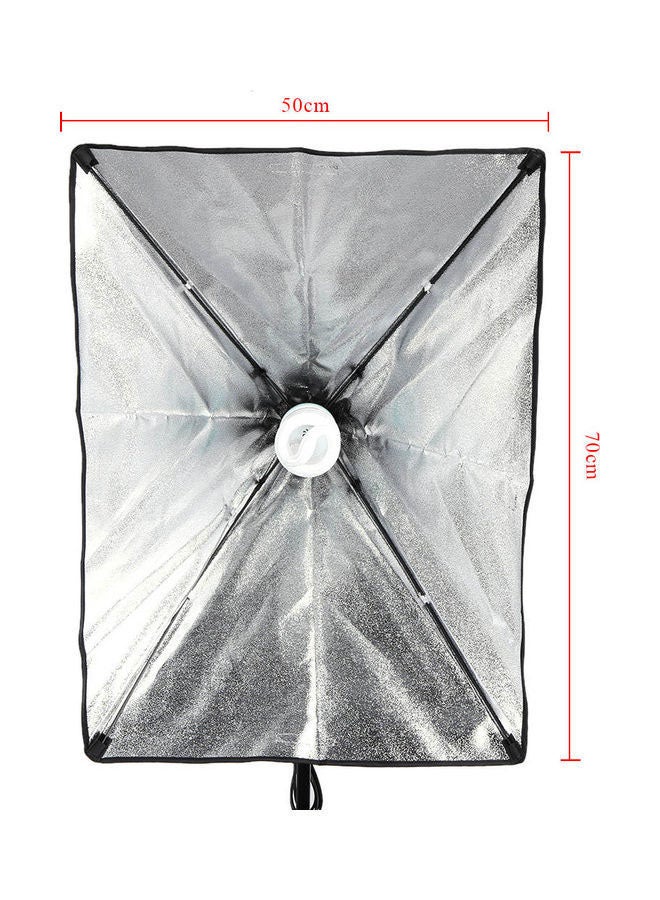 ANDOER - 14-Piece Photography Softbox Lighting Kit Green/Black/White - Image 1
