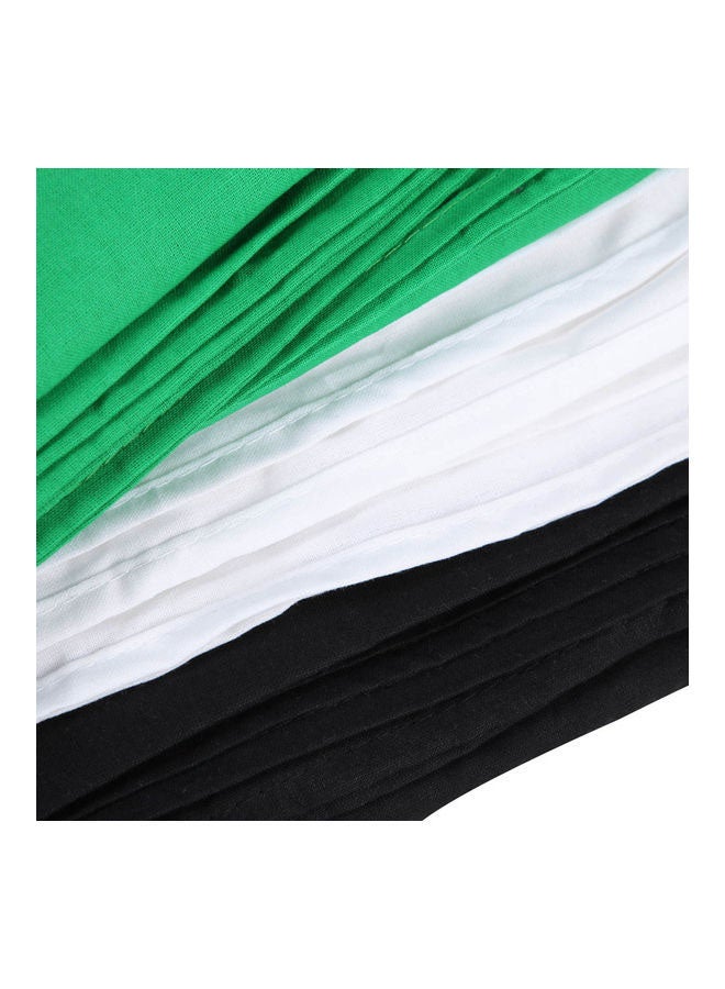 ANDOER - 14-Piece Photography Softbox Lighting Kit Green/Black/White - Image 1