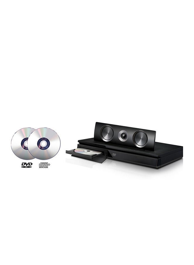 LG - 5.1Ch DVD Home Theatre System Wired Tall Boy 1200W LHD756 Black - Image 1