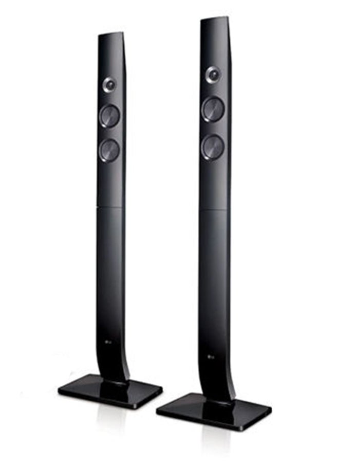 LG - 5.1Ch DVD Home Theatre System Wired Tall Boy 1200W LHD756 Black - Image 1