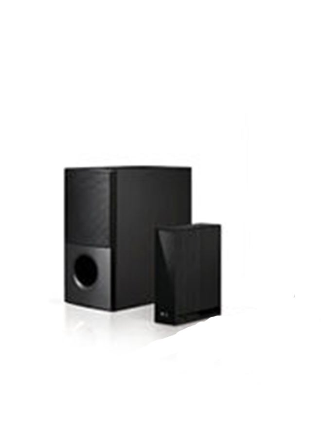 LG - 5.1Ch DVD Home Theatre System Wired Tall Boy 1200W LHD756 Black - Image 1
