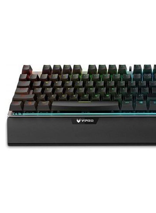 رابو لوحة مفاتيح ميكانيكية سلكية للألعاب بإضاءة متعددة الألوان RGB طراز V720S - Image 4