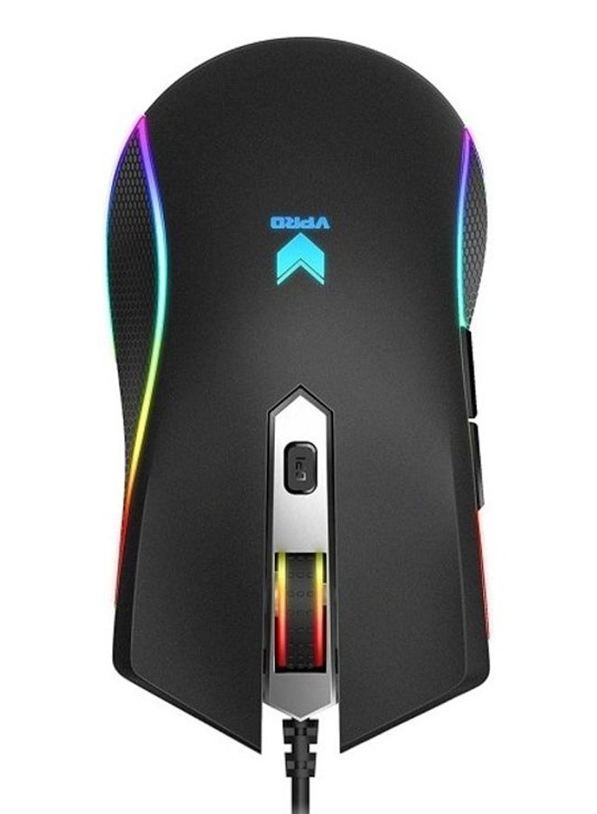Rapoo - Gaming Mouse Wired Multi Color Led V280 - Image 1
