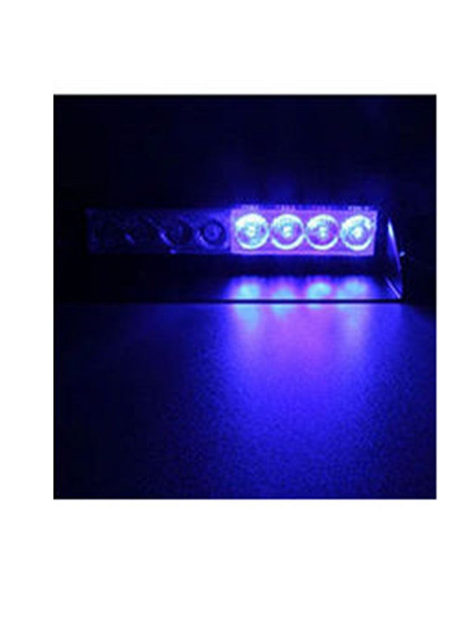 Generic - 8W 800LM 8-LED Light 3-Modes Adjustable Angle Car Strobe Flash Dash Emergency Light Warning Lamp With Suckers - Image 1