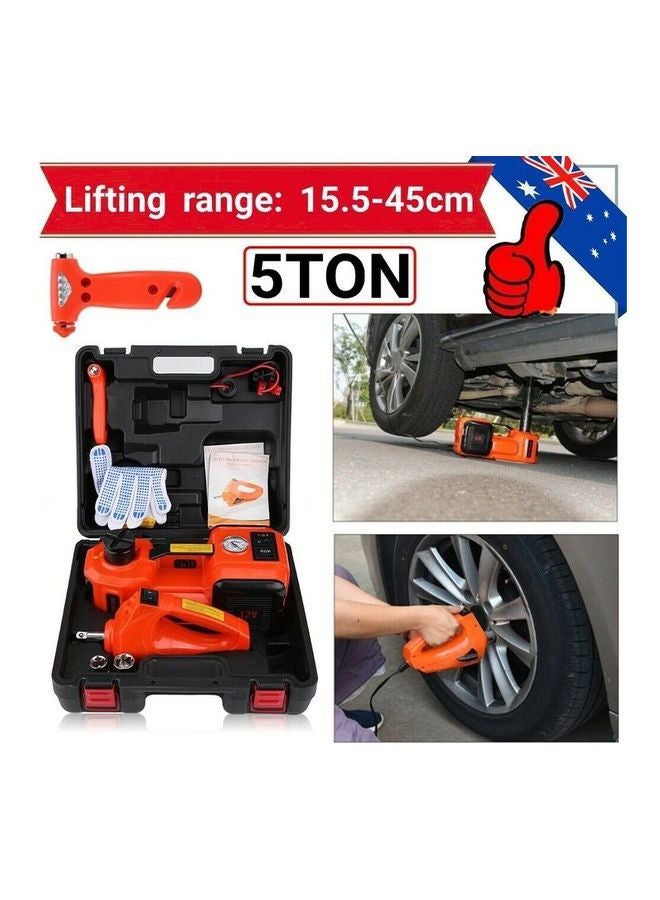 Generic Electric Hydraulic Floor Jack With Electric Wrench Car Jack with Tool Kit  - Image 2