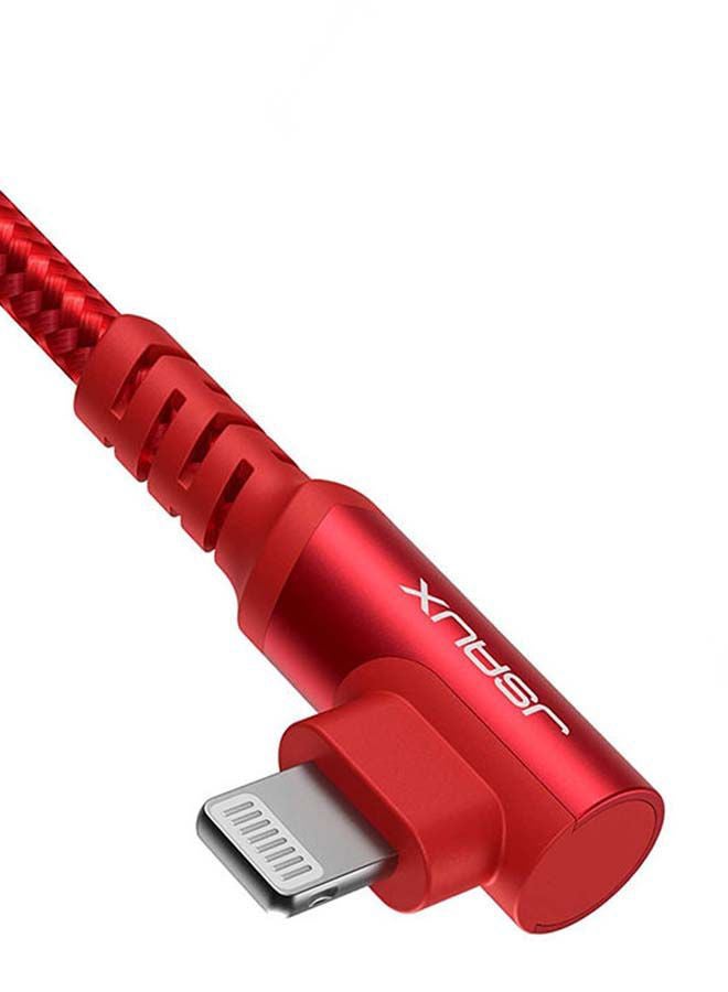JSAUX - Mfi Usb-C To Lightning Cable 1.8M Red - Image 1