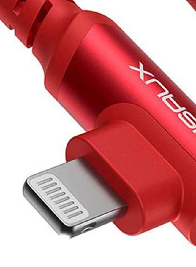 JSAUX - Mfi Usb-C To Lightning Cable 1.8M Red - Image 1