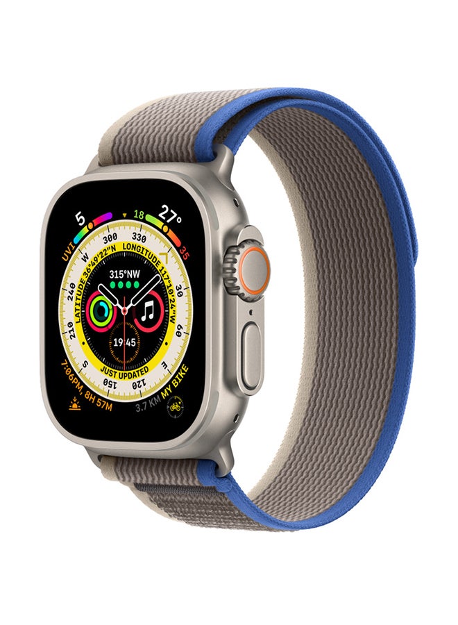 Watch Ultra GPS + Cellular, 49mm Titanium Case With Trail Loop - S/M Blue/Grey - v1662647991/N53349185A_1