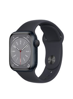 Apple Watch Series 8 GPS 41mm Aluminium Case With Sport Band Midnight Sport Band  - Image 1