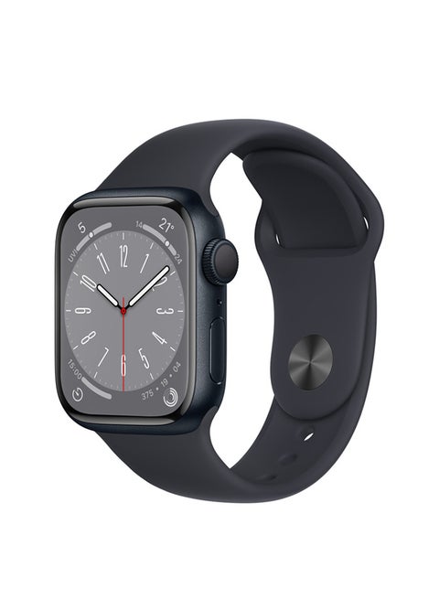 Watch Series 8 GPS 41mm Aluminium Case With Sport Band Midnight Sport Band