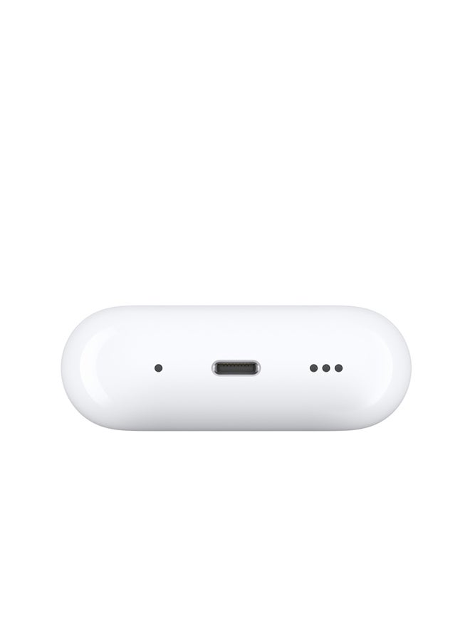 Apple - AirPods Pro (2nd generation) with MagSafe Case (Lightning) White - Image 1