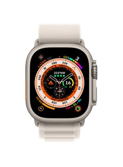 Watch Ultra GPS + Cellular, 49mm Titanium Case With Alpine Loop - Medium Starlight - v1662647998/N53349222A_2