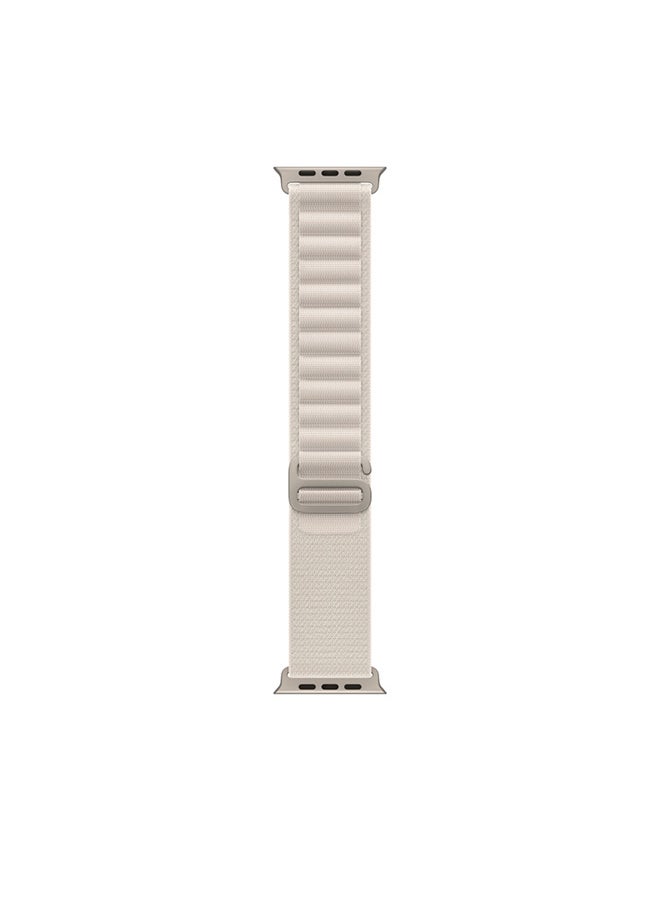Watch Ultra GPS + Cellular, 49mm Titanium Case With Alpine Loop - Medium Starlight - v1662647998/N53349222A_3