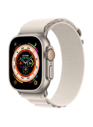 Watch Ultra GPS + Cellular, 49mm Titanium Case With Alpine Loop - Medium Starlight - v1662647999/N53349222A_1