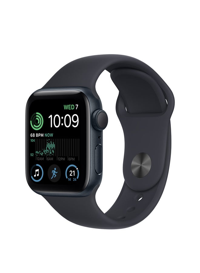 Apple Watch SE GPS (Gen2) 44mm Aluminium Case With Midnight - Image 1