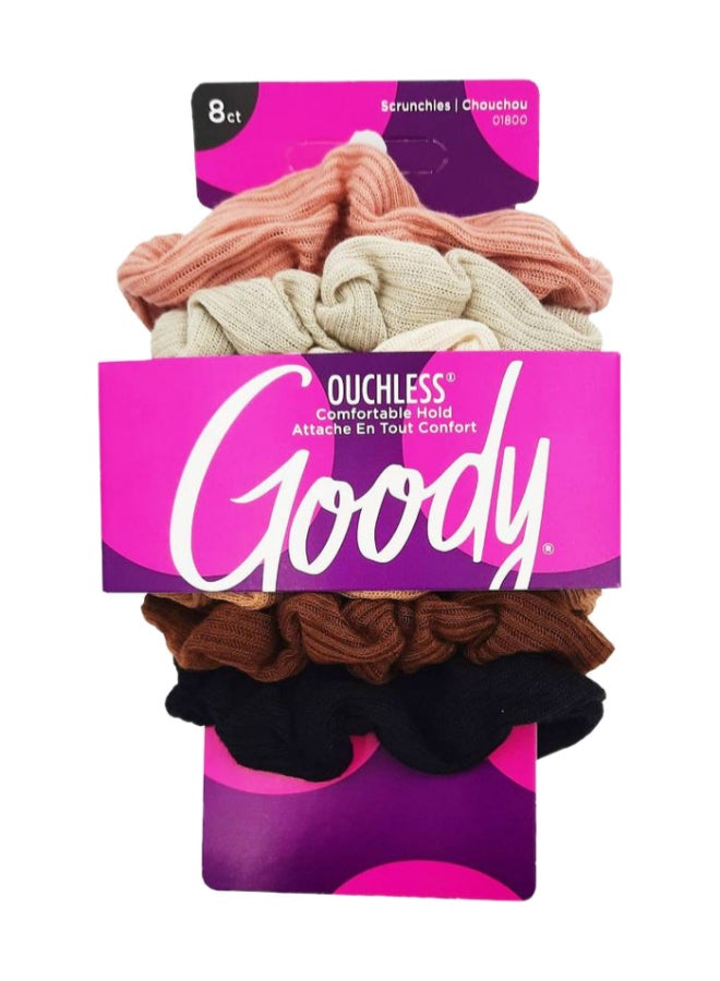 قودي  طقم مضلع من 8 قطع من سكرنشي متعدد الألوان 16.5Ø³Ù†ØªÙŠÙ…ØªØ± - Image 1