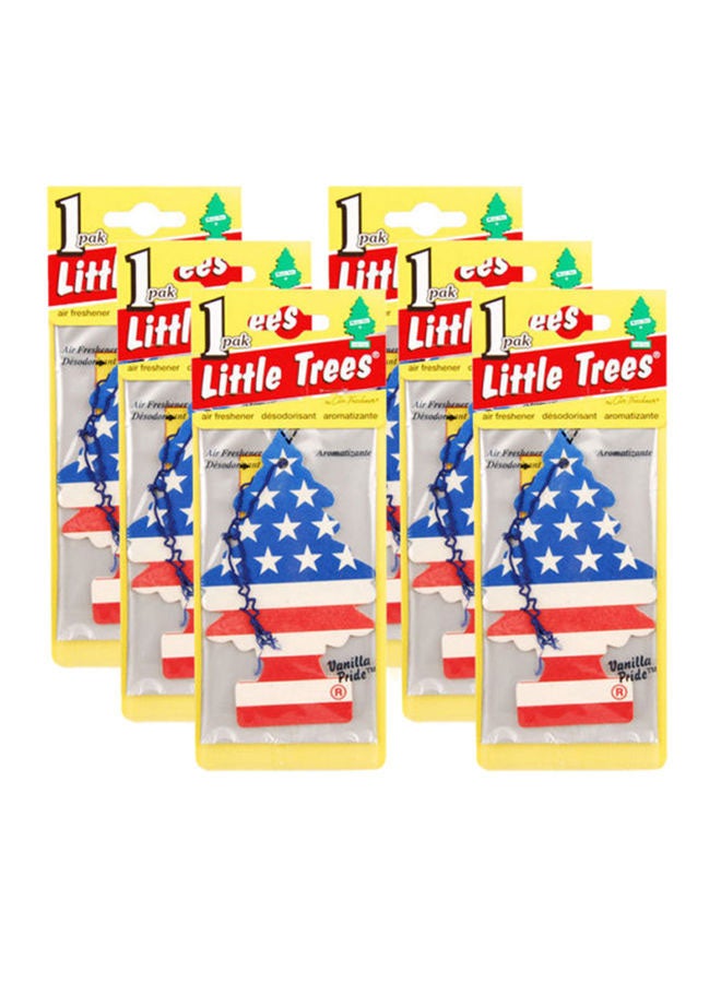 Little Trees Vanilla Pride Scented Car Air Freshener Card  - Image 2