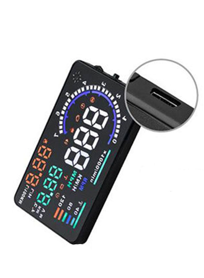 Generic - HUD Head Up Display With OBD2 Interface Plug - Image 1
