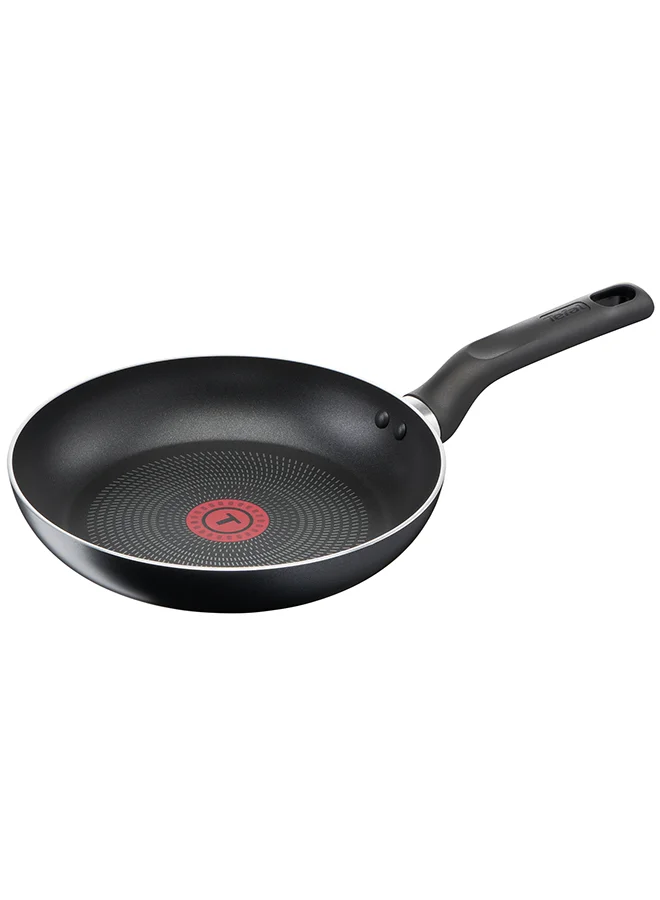 Tefal TEFAL Cookware Set of 9 PCs |Super Cook| frypan 24 cm/wokpan 28 cm/stewpots 22/24 cm/spoon/slotted spoon/slotted spatula | Aluminium Non-Stick with Thermo Signal | Black | 2 Years Warranty | B459S984 Black 24,28,22,24cm