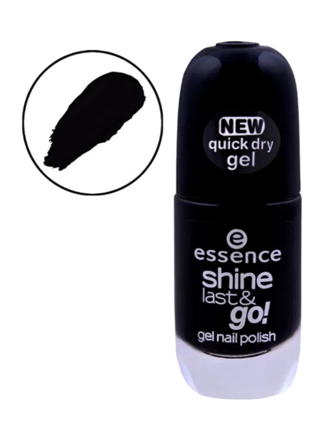 Essence - Glossy Nail Polish Black 46 - Image 1
