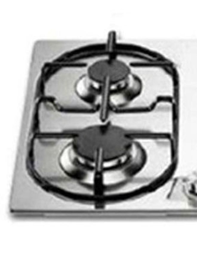 White-WestingHouse - Built In Gas Hob 3 Burners + 1 Double Burner 60 Cm P6801B8X Silver - Image 1