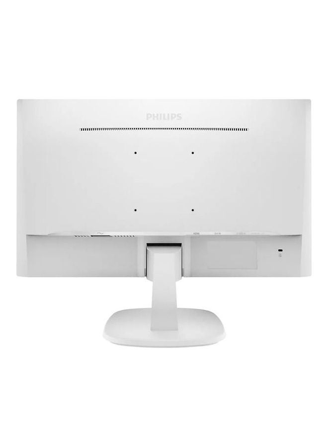 Philips - 23.8-inch Monitor, 243V7QDAW, FHD with IPS technology, with VGA/ DVI-D/HDMI connectivity, 2W built in speaker White - Image 1