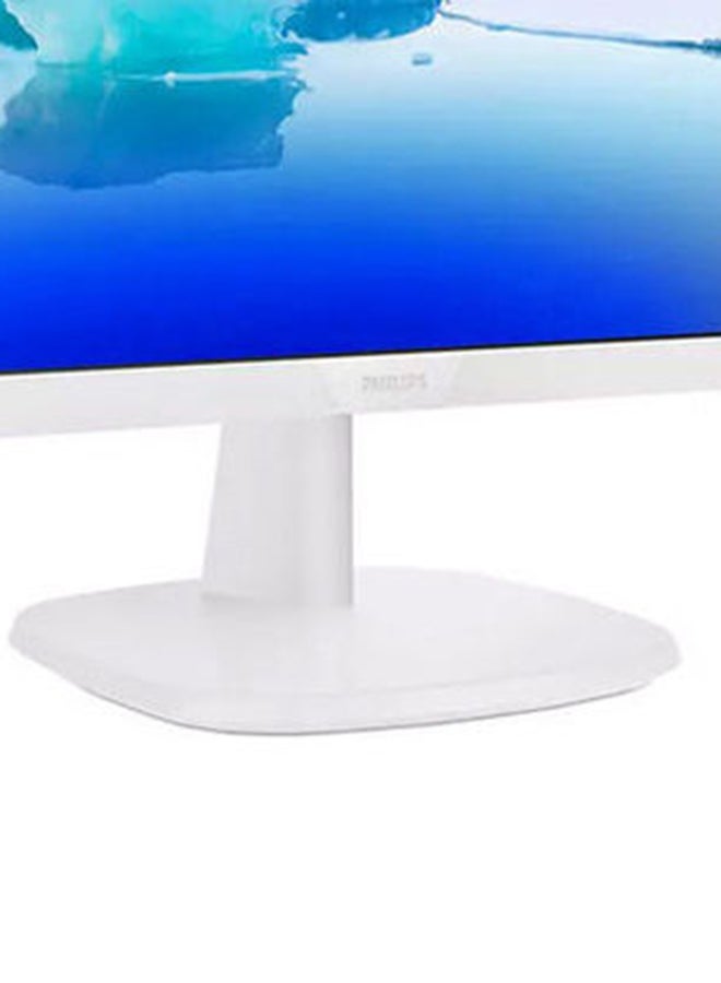 Philips - 23.8-inch Monitor, 243V7QDAW, FHD with IPS technology, with VGA/ DVI-D/HDMI connectivity, 2W built in speaker White - Image 1
